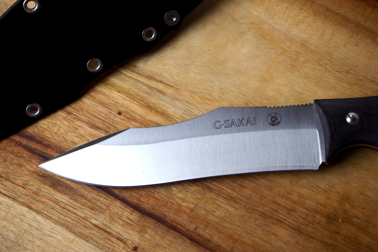Outdoor Knife - MAGNUM-G Fixed VG1 Steel with G-10 Handle (Belt Clip Sheath Included)