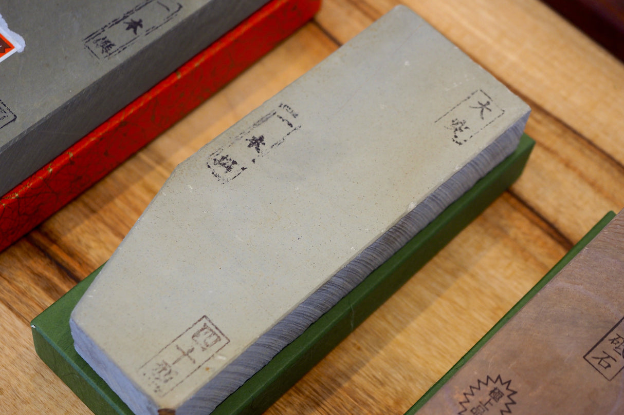 Jnat (Japanese Natural Whetstone) - Ohzuku Awasedo type 40 Ipponsen