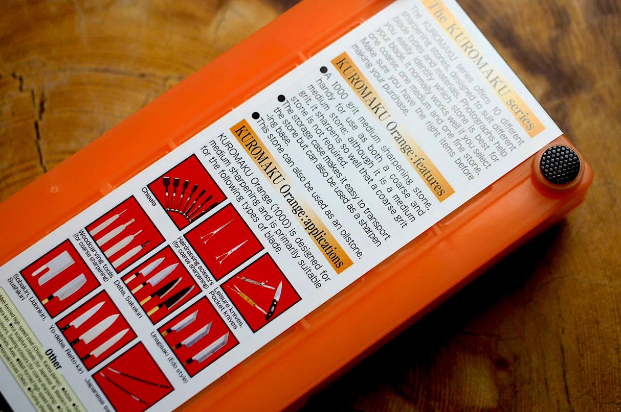 Shapton "Kuromaku Orange" Ceramic Whetstone #1000