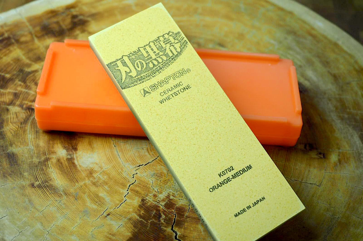 Shapton "Kuromaku Orange" Ceramic Whetstone #1000