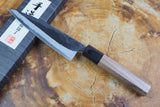 Ishizuchi (from Tosa) - Blue-2 Carbon Steel Kurouchi Koyanagi Knife (13.5cm)