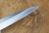 残心 Zan Shin White-2 Steel Sashimi Yanagiba Knife 18cm/24cm (including a wooden sheath)