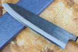 Tosa Tadayoshi (from Tosa) - Hand Forged Kurouchi White-1 steel Gyuto with Japanese Oak handle(21cm/24cm)