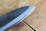Tosa Tadayoshi (from Tosa) - Hand Forged Kurouchi White-1 steel Gyuto with Japanese Oak handle(21cm/24cm)