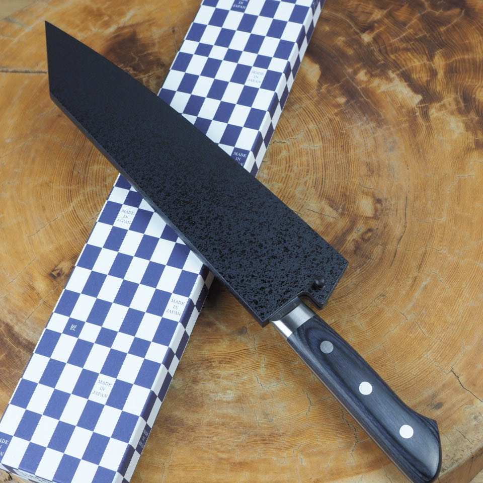 Blue stone grain saya for Zanshin K-tip santoku