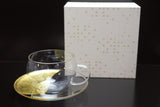 "Kannyu" Gold crazing pattern Heat resistant Cup & Saucer