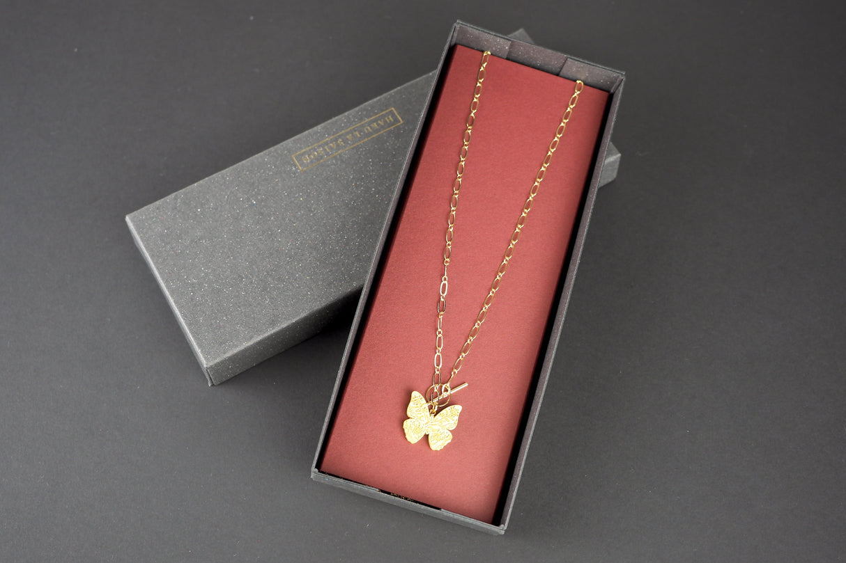 Hakuichi - Necklace - Butterfly