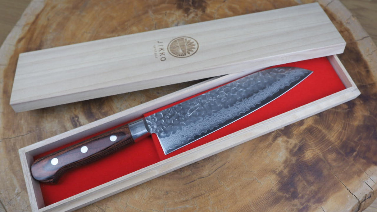 Jikko wooden gift box for santoku/nakiri 16-18cm