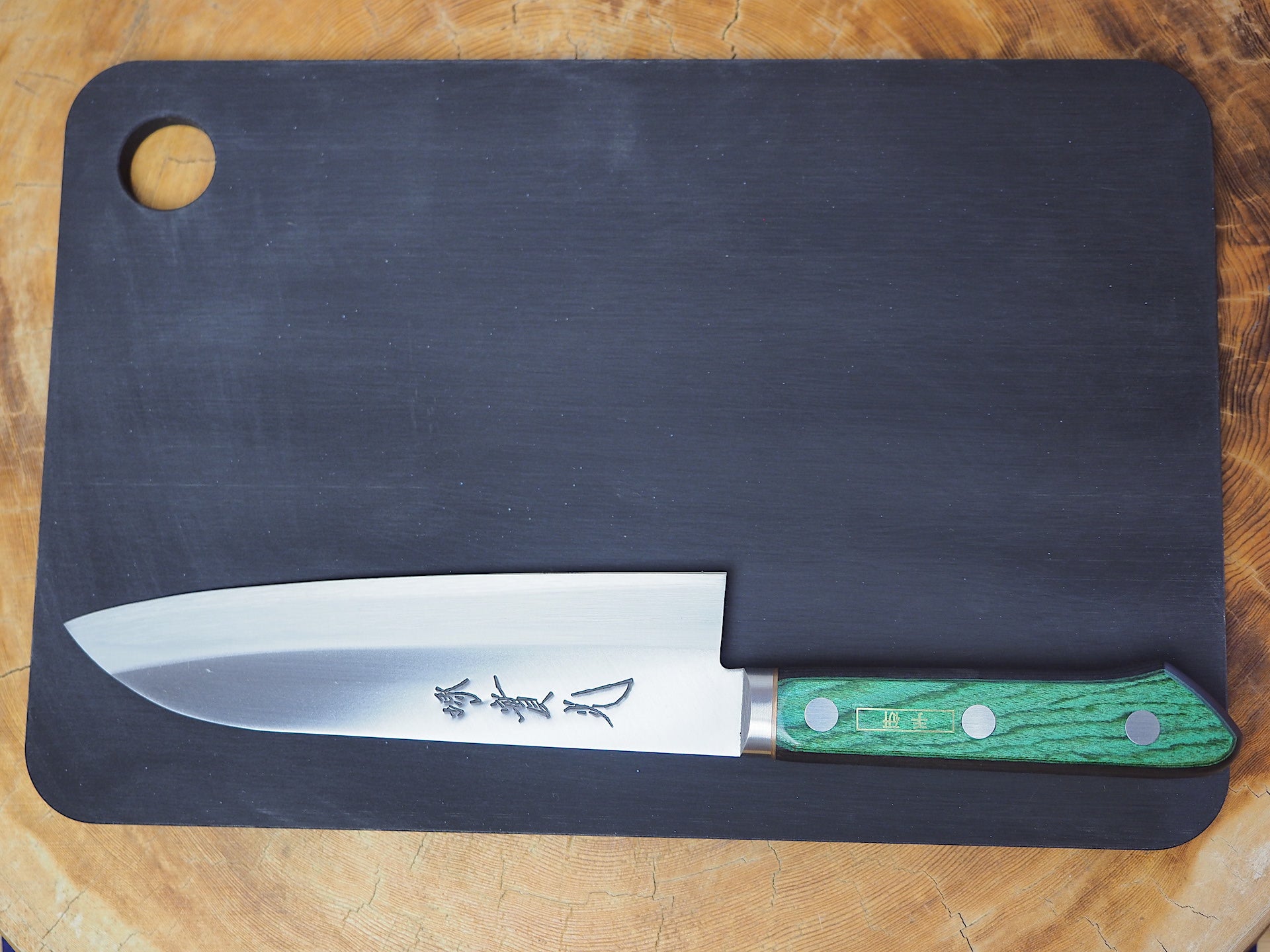 Asahi Black Synthetic Rubber Cutting Board (L) – Zahocho Knives Tokyo