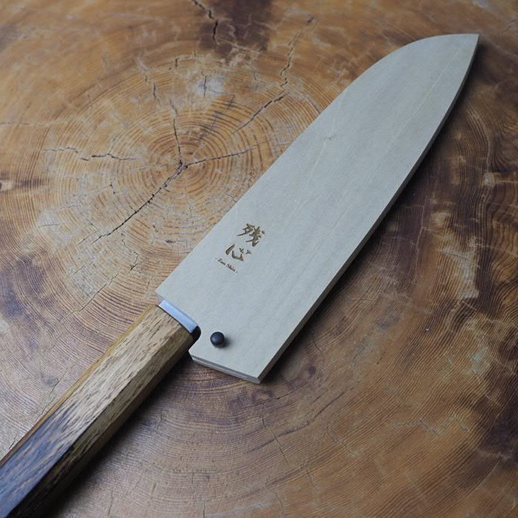 Zanshin saya for santoku 18cm