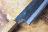 Tosa Tadayoshi (from Tosa) - Hand Forged Kurouchi White-1 steel Gyuto with Japanese Oak handle(21cm/24cm)