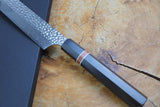 残心 Zan Shin® San - Ginsan Silver-3 Steel Nickel Damascus Sujihiki (Carving/Slicer) 27cm