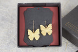 Copy of Hakuichi - Pierced earrings - Butterfly