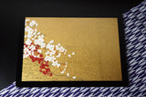 Gold Leaf Mousepad - Cherry Blossom (16.7cm x 12cm)