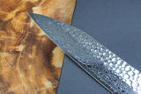 残心 Zan Shin® San - Ginsan Silver-3 Steel Nickel Damascus Sujihiki (Carving/Slicer) 27cm