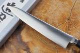 Toshu Giken - FAX20 Powdered High Speed Steel Petty with black plywood handle (12cm/15cm)