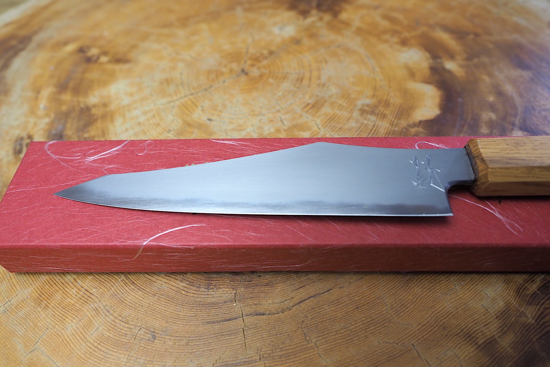 JIKKO Chef Blue2 carbon steel Gyuto Japanese knife