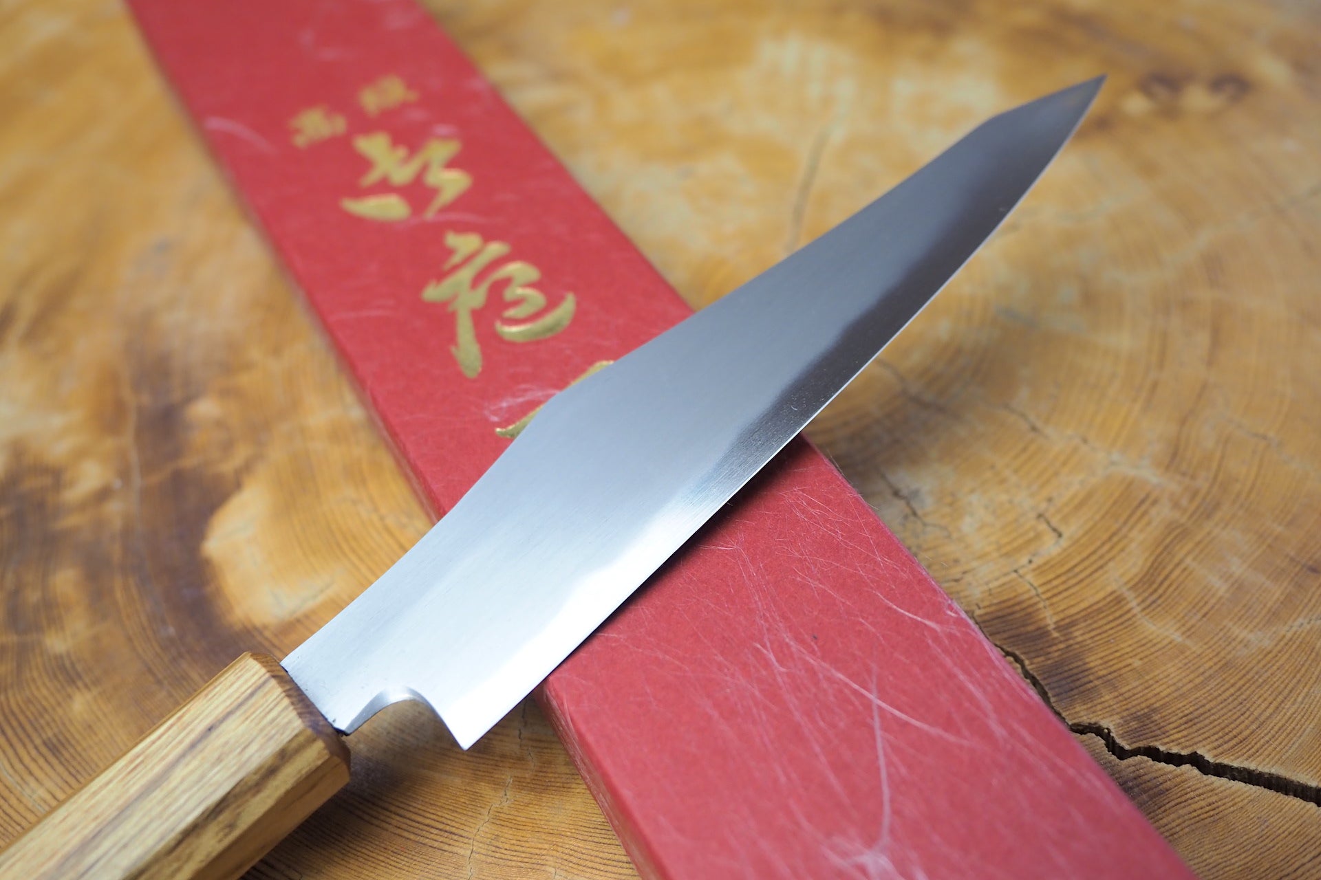 JIKKO Chef Blue2 carbon steel Gyuto Japanese knife