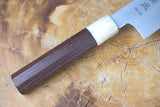 Sukenari HAP40 Powdered High Speed Steel Kiritsuke (K-tip) Gyuto Chef's knife 21cm with Rosewood & Buffalo Horn Handle