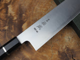 Sukenari HAP40 Powdered High Speed Steel Kiritsuke (K-tip) Gyuto Chef's knife 21cm/24cm/27cm with Ebony Handle