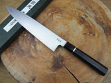 Sukenari HAP40 Powdered High Speed Steel Gyuto Chef's knife 21cm/24cm/27cm with Ebony Handle