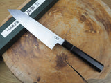 Sukenari HAP40 Powdered High Speed Steel Kiritsuke (K-tip) Gyuto Chef's knife 21cm/24cm/27cm with Ebony Handle