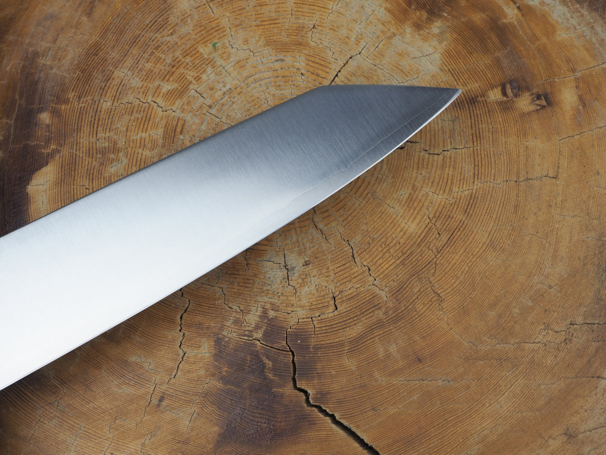 Sukenari HAP40 Powdered High Speed Steel Kiritsuke (K-tip) Gyuto Chef's knife 21cm/24cm/27cm with Ebony Handle