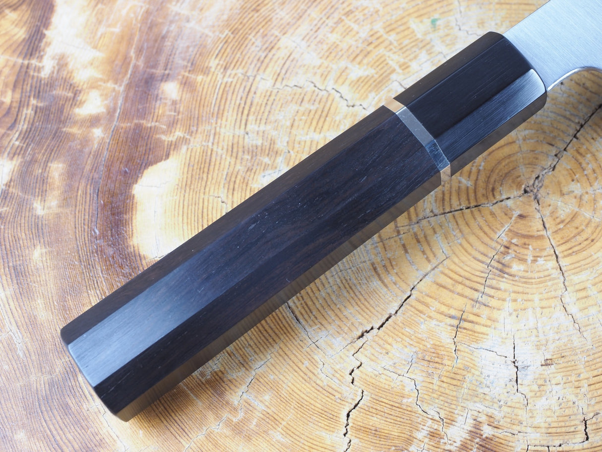 Sukenari HAP40 Powdered High Speed Steel Kiritsuke (K-tip) Gyuto Chef's knife 21cm/24cm/27cm with Ebony Handle