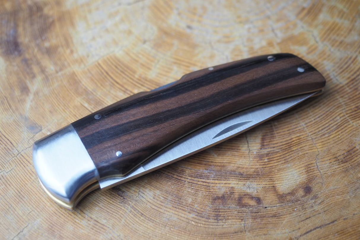 N.F.H- New Folding Hunter, MACASSAR EBONY WOOD