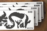 4 Set of Shapton Rockstar Super Synthetic Whetstone #500, #2000, #6000, #8000