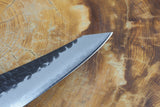 Sakai Jikko "Joker" Kurouchi Wa-Petty Knife Blue Super Steel with Hammered Finish (13.5cm)