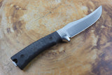 Outdoor Knife - ALLIGATOR Fixed VG10 Steel with Micarta Handle (Leather Sheath Included)