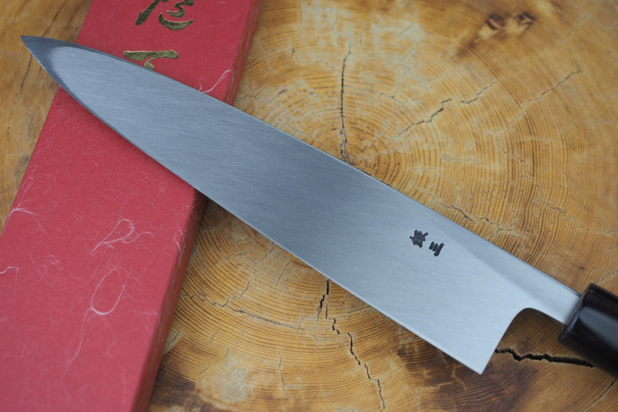 Sakai Jikko "Ginsan" Silver-3 Steel Mioroshi knife 21cm