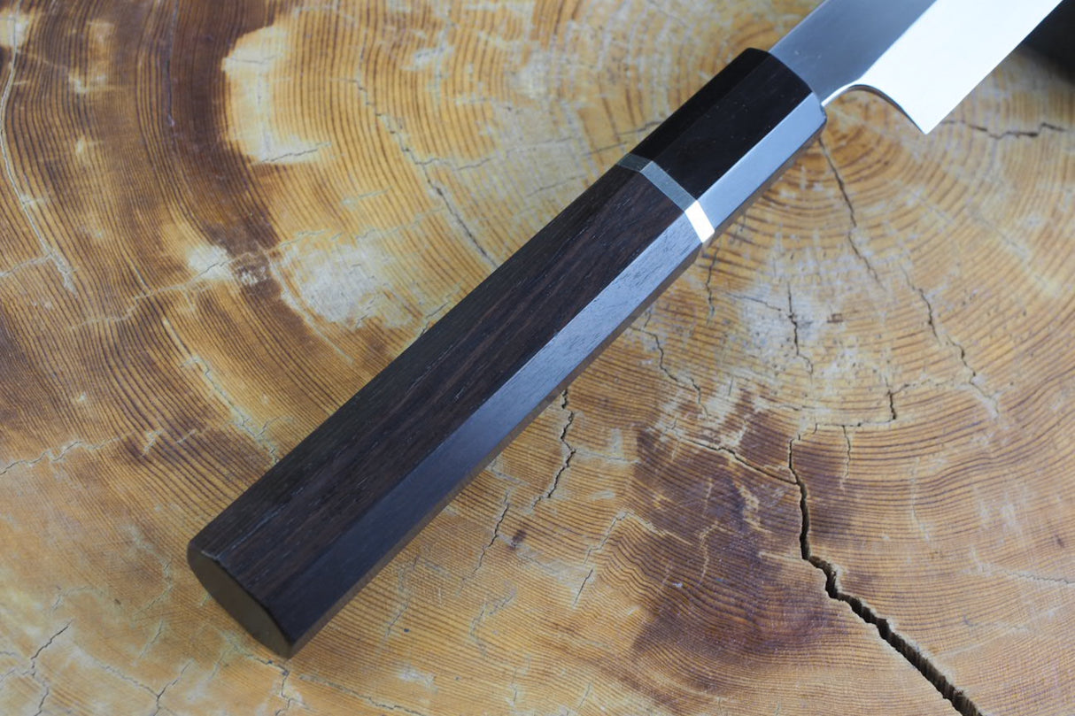Sukenari SG2 Powdered High Speed Steel Yanagiba Sashimi knife (24m/27cm) with Ebony Horn Handle