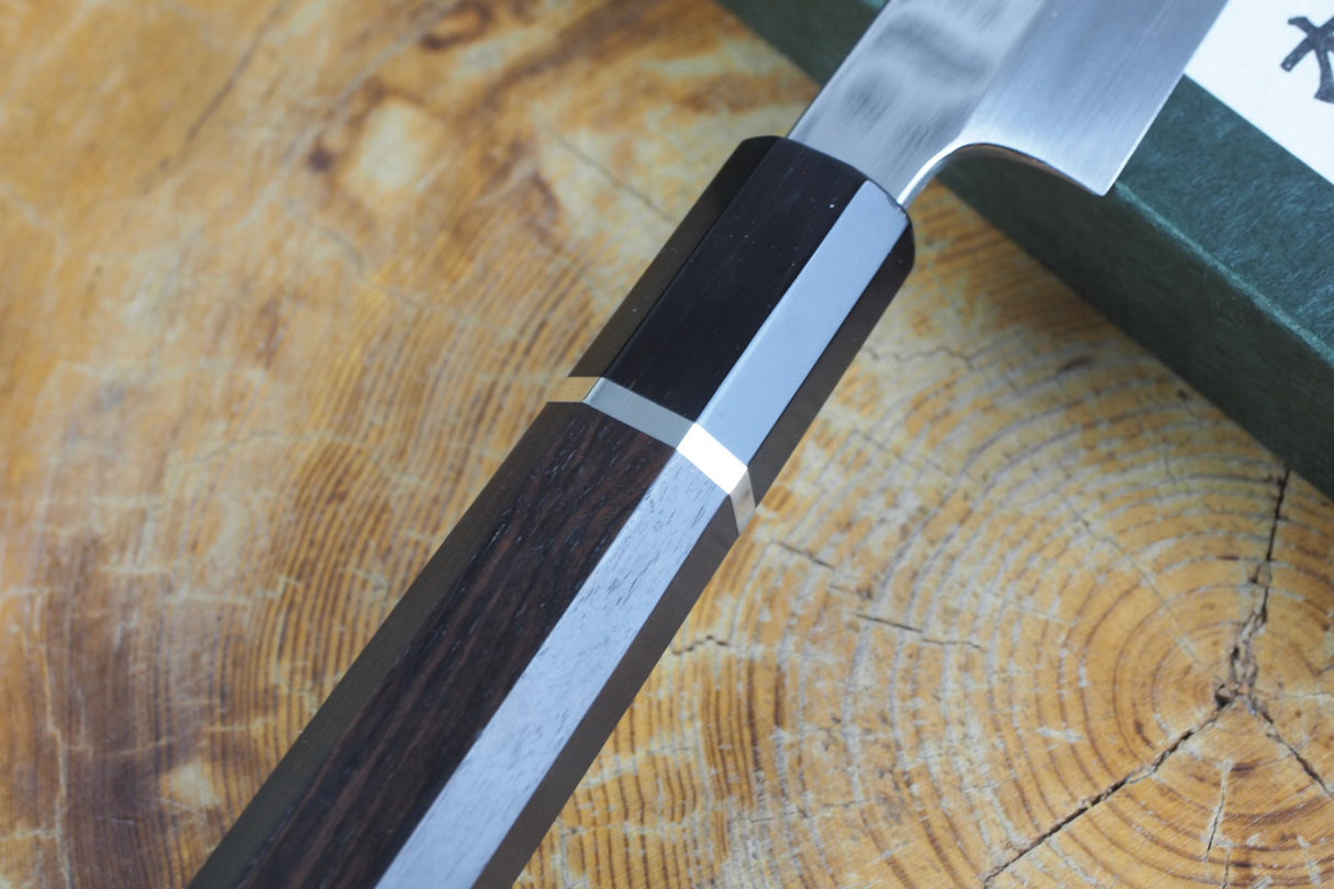 Sukenari SG2 Powdered High Speed Steel Yanagiba Sashimi knife (24m/27cm) with Ebony Horn Handle