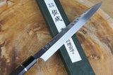 Sukenari SG2 Powdered High Speed Steel Yanagiba Sashimi knife (24m/27cm) with Ebony Horn Handle