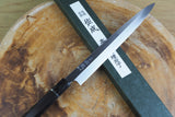 Sukenari SG2 Powdered High Speed Steel Yanagiba Sashimi knife (24m/27cm) with Ebony Horn Handle