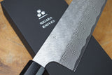 Nigara Hamono - SPG Strix Damascus Gyuto (Chef's Knife) 21cm/24cm with Evony Handle