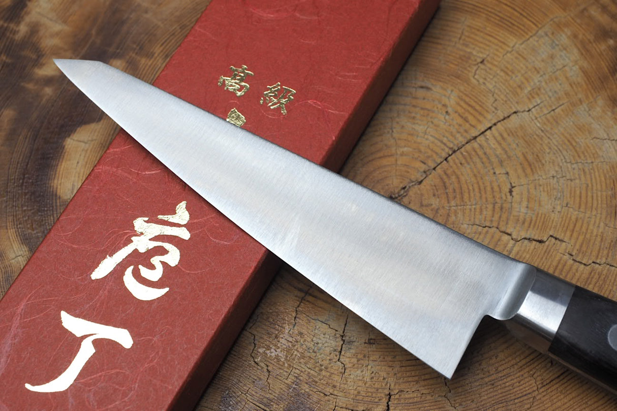 Sakai Jikko Boing Knife (Honesuki-Kaku) Standard Japanese Carbon Steel (15cm)