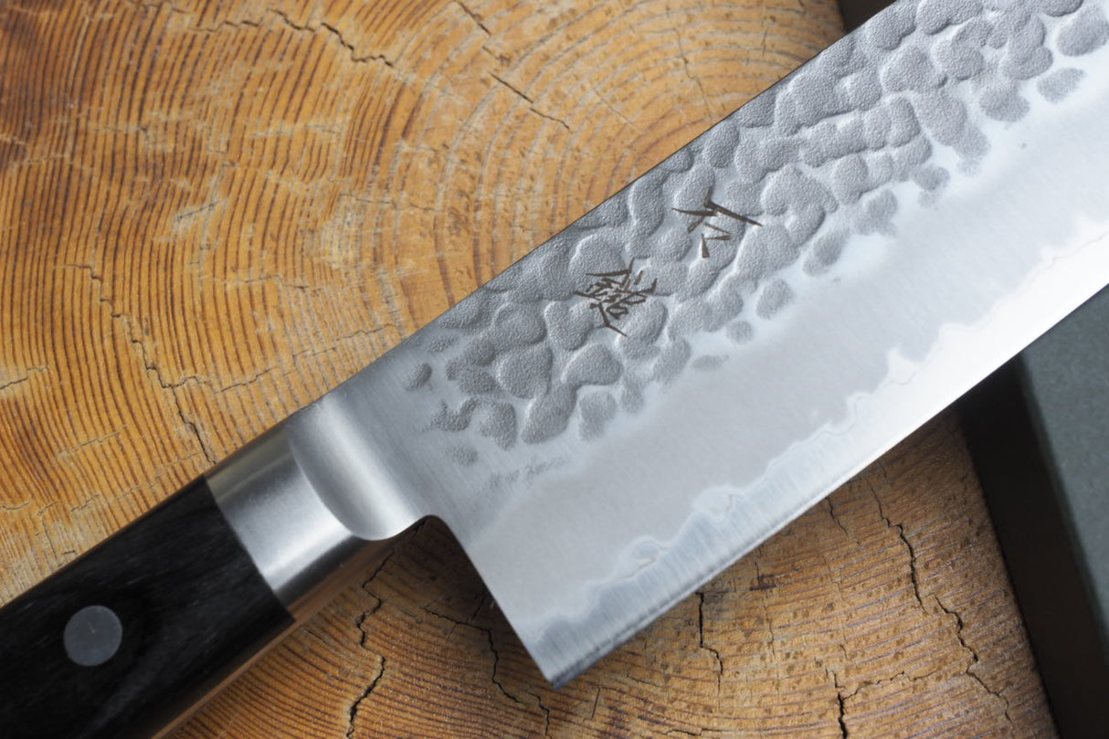 Ishizuchi (from Tosa) - Blue Super Kiritsuke (K-tip) Gyuto 21cm Western Handle