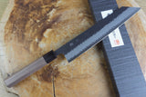Ishizuchi (from Tosa) - Blue Super Kurouchi Hammered Pattern Kiritsuke Gyuto (21cm/24cm)