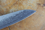 Ishizuchi (from Tosa) - Kasumi Damascus SW Steel Gyuto with Ebony handle 21cm