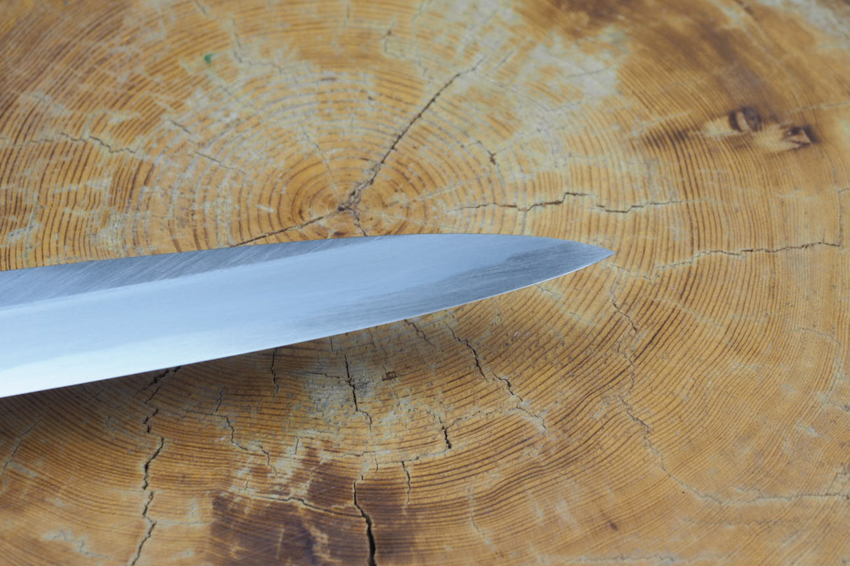 Sakai Jikko "Montanren" Blue-2 Steel Sashimi (Yanagiba) Knife (24cm/27cm/30cm)