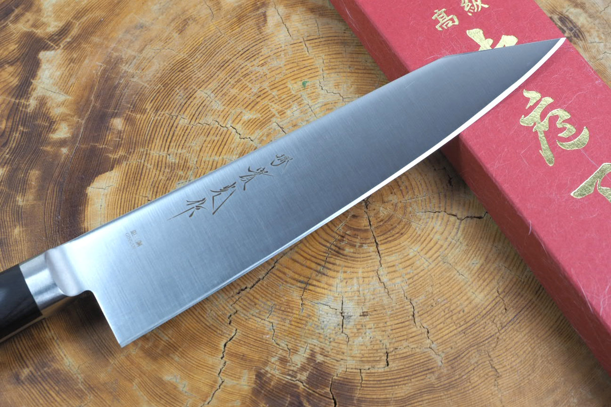 Sakai Jikko "Ginsan" Silver 3 Steel Kiritsuke (K-tip) Gyuto Chef's knife (20cm/23cm/26cm)