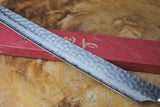 Sakai Jikko VG10 Core Damascus Steel Double-edged Sashimi (Sakimaru) knife 30cm