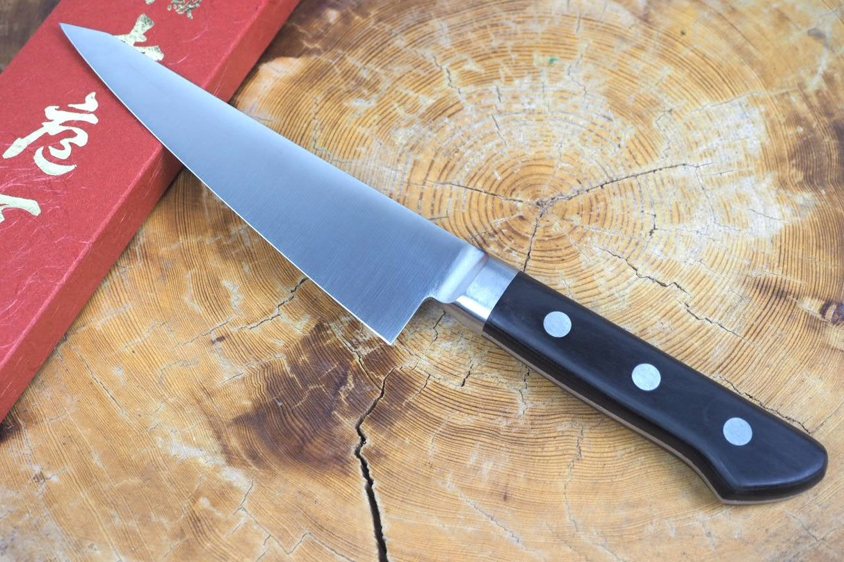 Sakai Jikko Premium Master II Ginsan - Silver3 steel - boning knife (Honesuki-kaku)