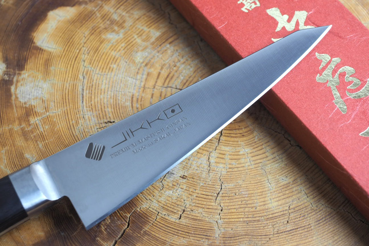 Sakai Jikko Premium Master II Ginsan - Silver3 steel - boning knife (Honesuki-kaku)