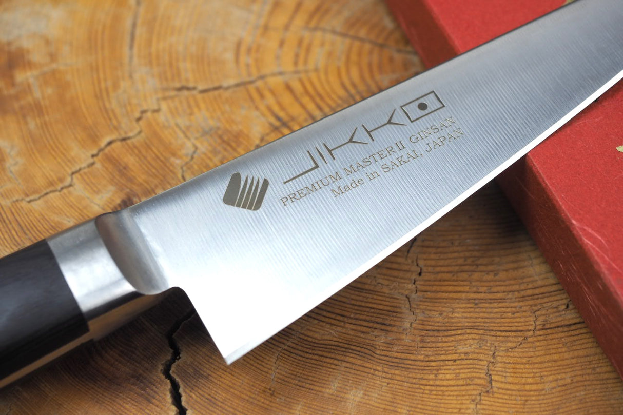 Sakai Jikko Premium Master II Ginsan - Silver3 steel - boning knife (Honesuki-kaku)