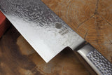 Sakai Jikko "Never Stain" Gyuto SG2 Powdered High Speed Steel Damascus with Hammered Finish (21cm/24cm)