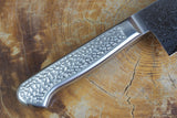 Sakai Jikko "Never Stain" Gyuto SG2 Powdered High Speed Steel Damascus with Hammered Finish (21cm/24cm)